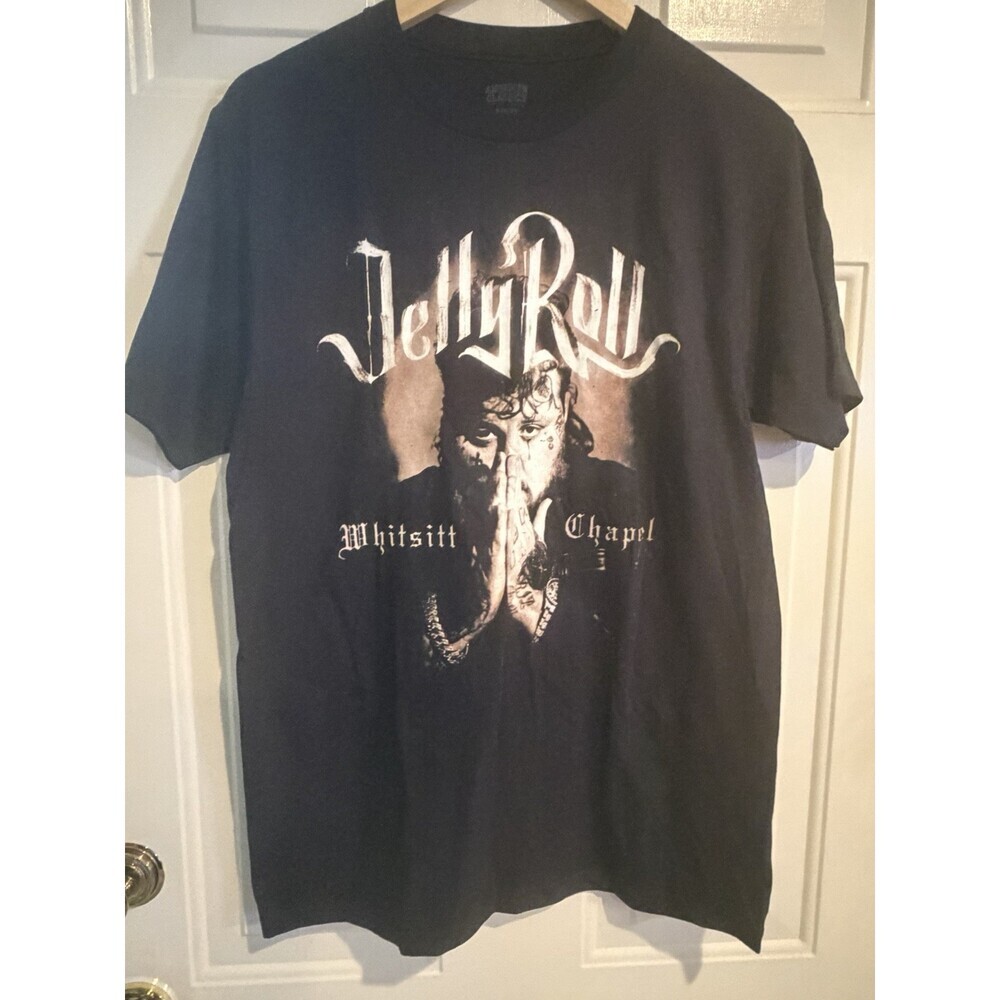 Jelly Roll T-Shirt Adult Unisex Medium Black Whitsitt Chapel